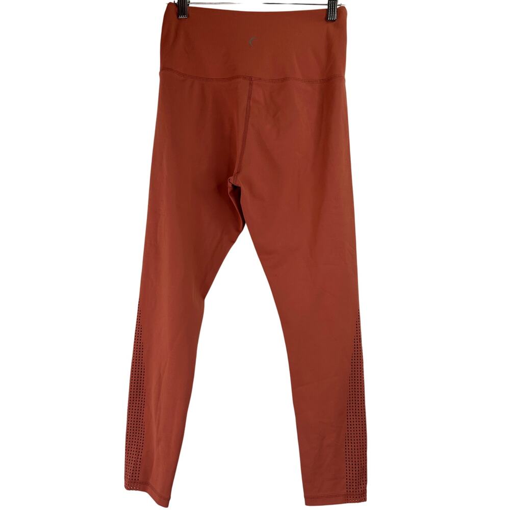 Zyia Active Flame 7/8 Light N Tight Canyon Rose Perforated Leggings Size Medium - Picture 6 of 7